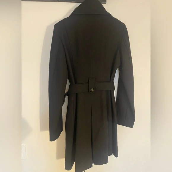 Guess Black Wool Coat - Picture 3 of 5